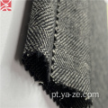 pano de tecido de espinha penteado de lã Tweed